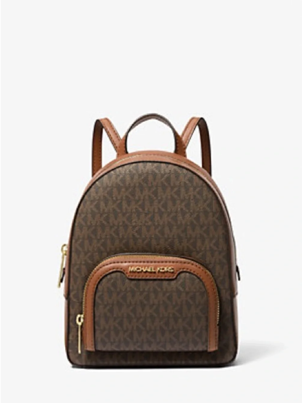 Michael Kors Brown jaycee extra small backpack